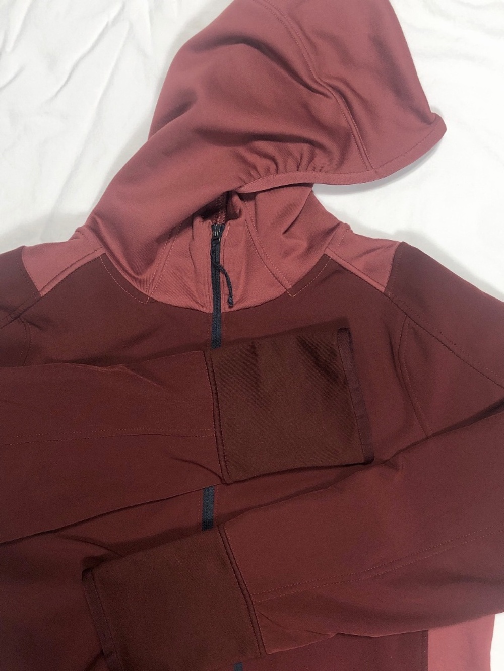Womens Mountain Hardware softshell jacket size M brown full zip stretchy - Picture 2 of 10